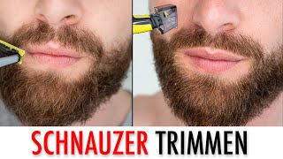 So trimmst du deinen Schnurrbart perfekt ● SCHNURRBART TRIMMEN [upl. by Harsho]