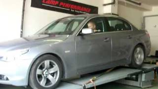 BMW E60 530D Dyno tuning [upl. by Yllor]