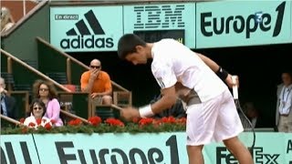 26  Djokovic vs Nadal  SF RG 2008  Full match french low quality [upl. by Llerrehc60]