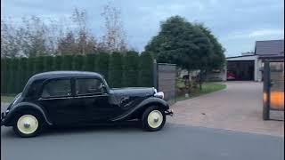 Citroen Traction Avant BL11 1938 First drive 21102024r [upl. by Mahsih]