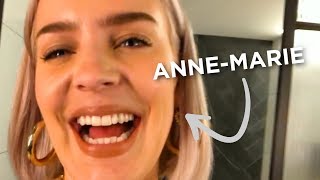 AnneMarie Shows Off Her New Tattoos 💪  FULL INTERVIEW [upl. by Hilliard]