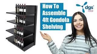 How to Install Lozier Shelving 4ft [upl. by Avla]