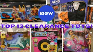 TOP 12 Clearance Toys at BIG W [upl. by Mendive]