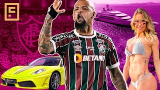 A VIDA O LUXO E AS TRETAS DO FELIPE MELO DO FLUMINENSE [upl. by Aiclid59]