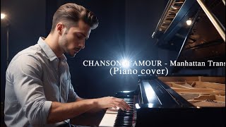 🎼🎹 ChanSon d AMOUR  Manhattan Transfer Piano cover 💚❤️💜 [upl. by Sparhawk]