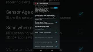 xDrip NFC Scan Setup [upl. by Senn]