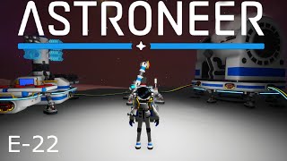 Astroneer E22 Im The Scrap Man It Begins [upl. by Nanam]