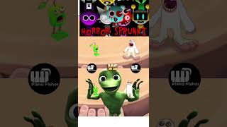 Green Alien Dancing Vs Horror Incredibox Sprunki  In My Singing Monster shorts [upl. by Amorita]