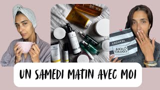 Un samedi avec moi  Soins Pierre Ricaud tenue du jour et haul Sephora [upl. by Georglana918]