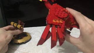 How to Motorise Lego Fawkes Dumbledore’s Phoenix Lego Set 76394 [upl. by Deland]