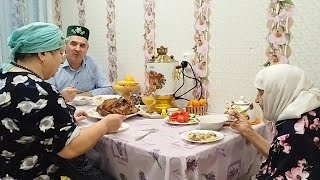 how Tatars live in a village in Russia in winter [upl. by Tihw]