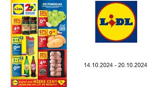 Lidl leták SK  14102024  20102024 [upl. by Joyan]