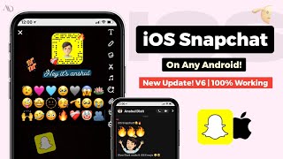 🚀 install iOS Snapchat For Android Latest version  iPhone SNAPCHAT on Android [upl. by Eboj776]