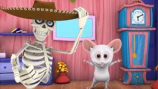 dem ossa  cartoni animati  Dem Bones  danza scheletrica  Super Kids Network Italian [upl. by Nylesaj]