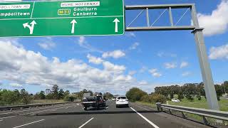 Driving Sydney to Canberra 4k [upl. by Berl]