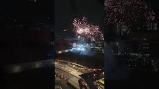 SINGAPORE FIREWORKS 🇸🇬 reels happybirthdaySingapore  viral [upl. by Eeresed]