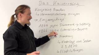 Kaiserreich  Die Gründung des Deutschen Kaiserreichs  Abitur Geschichte [upl. by Trager437]