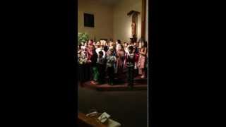 Celestes First Reconciliation  Recessional Song Ephesians 17 [upl. by Ennazor]