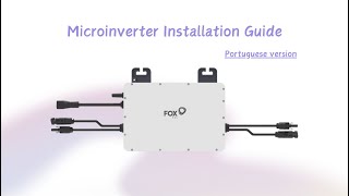 Microinverter Installation GuidePT [upl. by Avon857]