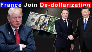 France Joins the De Dollarization Despite Pressure by the US Collapse of Dollar [upl. by Noby]