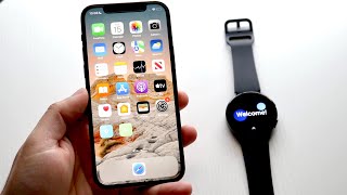 How To Pair Samsung Galaxy Watch To iPhone [upl. by Liddie]