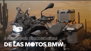 3 funciones desconocidas de las motos BMW [upl. by Onitsuj945]