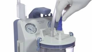 Medela Vario 18 with Reusable Collection System  Airway Suctioning [upl. by Belmonte]