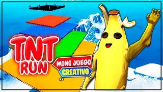 MINIJUEGO CREATIVO TNT RUN FORTNITE TEMPORADA 8 [upl. by Ellahcim]