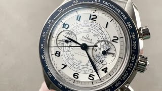 Omega Speedmaster Chronoscope SS 32930435102001 Omega Watch Review [upl. by Raimondo]