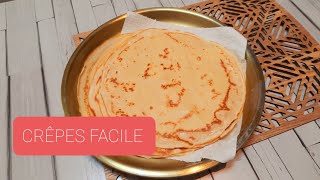 CRÊPES HYPER FACILE 2 ŒUFS SEULEMENT [upl. by Inaja]