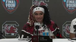 South Carolina Final Four Postgame Press Conference  2024 NCAA Tournament [upl. by Annasoh]