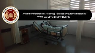 AÜDHF  2023 Mavi Kod Tatbikatı [upl. by Hugh]