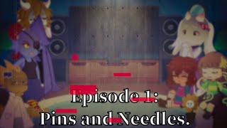 UNDERTALE react toHANDPLATES EP1 Pins and Needles [upl. by Ragg]