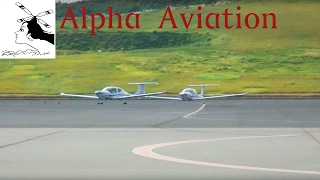 航空機あれこれ＃Alpha Aviation  Diamond DA40 Demo Flight 飛行機演技飛行 [upl. by Etnoek977]