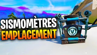 OBTENIR DES RELEVÉS DE SISMOMÈTRES FORTNITE EMPLACEMENT SISMOMÈTRES RECEVOIR OBJECTIF LOGJAM [upl. by Melinda]