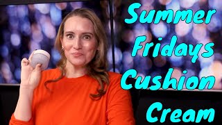 Summer Fridays Rich Cushion Cream Ultra Plumping Moisturizer Review amp How to Use [upl. by Westlund11]