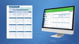 Demo Attendance Calendar Smart App from HRdirect [upl. by Ecirtram]