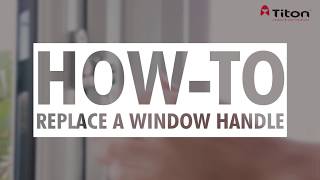 Howto Replace a Window Handle  Espagnolette [upl. by Amund]