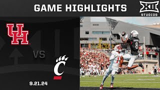 Houston vs Cincinnati Highlights  2024 Big 12 Football [upl. by Lavern509]