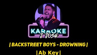 Backstreet Boys  Drowning  Karaoke Ab Key [upl. by Anomor533]