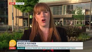 Angela Rayner on Diane Abbotts British State Defeats Comments  Good Morning Britain [upl. by Alimak865]