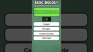 Basic Biology Questions and Answers 21 flashquiz quiz trivia [upl. by Aihtenyc]