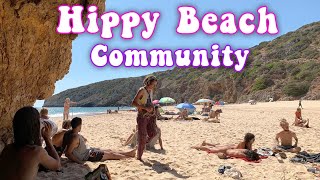 Living Off Grid in a Hippie Beach Community during Lockdown [upl. by Oneg]