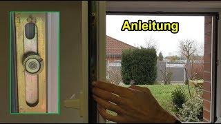 Anpressdruck beim Fenster richtig einstellen – Anleitung  Fenster für Somer amp Winter justieren [upl. by Cheston]