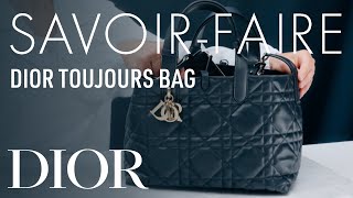 Dior Toujours Bag Timeless Elegance in Every Stitch Revealed [upl. by Notsehc]