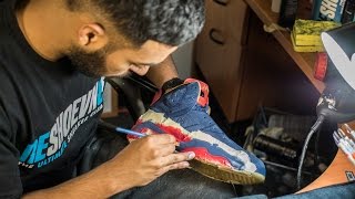 Restorations with Vick  Jordan Doernbecher 6 Midsole Repaint and Defender [upl. by Sauveur]