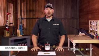 Hodgdon H4831 at Reloading Unlimited [upl. by Eittah942]