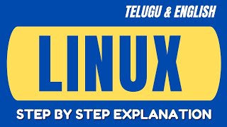 Linux tutorials in Telugu amp English by Sr Corporate Trainer kk [upl. by Chernow936]