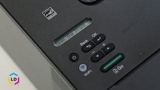 How to Check the Toner Levels on a Brother HLL2350 DW Laser Printer [upl. by Karney]