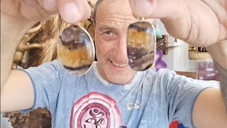 Crystal Talks by Mark Bajerski  The MySpace amp Healing Properties Of Blue John [upl. by Nerraj81]